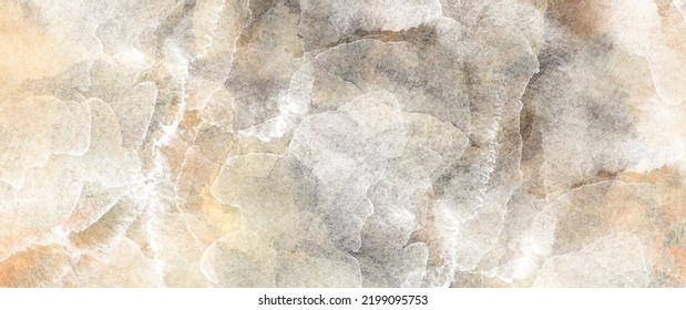 Vector watercolor art background. Marble. Stone texture for design interior. Watercolour grunge illustration for cards, flyers, poster,  banner. Granite. Stucco. Wall. Tile. Painted template.