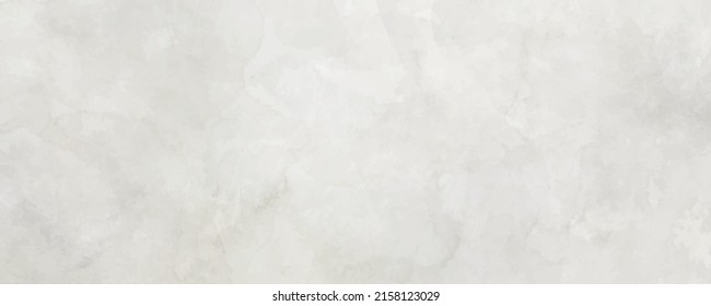 Vector watercolor art background. Old paper. White stone surface. Stucco. Wall. Watercolour texture for cards, flyers, poster, banner. Brushstrokes and splashes. Grunge painted template for design.