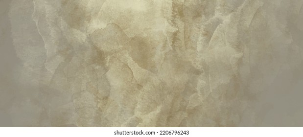 Fondo de arte de acuarela vectorial con textura de papel antiguo. Fondo de textura dibujado a mano. Papel de pared de edad para tarjeta, diseño de portada, volantes. Piedra. Plantilla de Grunge. Textura acuarela.