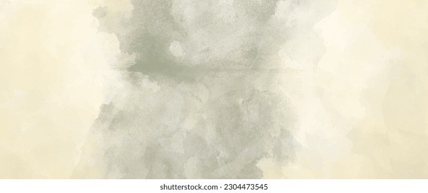 Vector watercolor art background. Old paper. Aged vintage watercolour texture for cover design, cards or banner. Pastel color illustration. Wall. Brushstrokes. Painted grunge template for design.