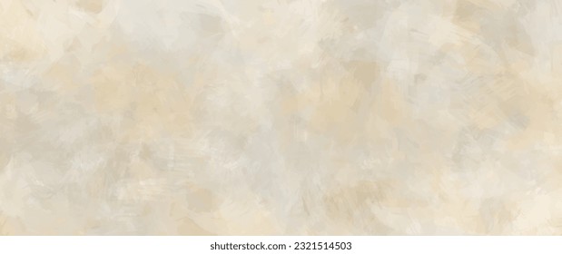 Vector watercolor art background. Old paper. Aged vintage watercolour texture for cover design, cards or banner. Pastel color illustration. Wall. Brushstrokes. Painted grunge template for design.