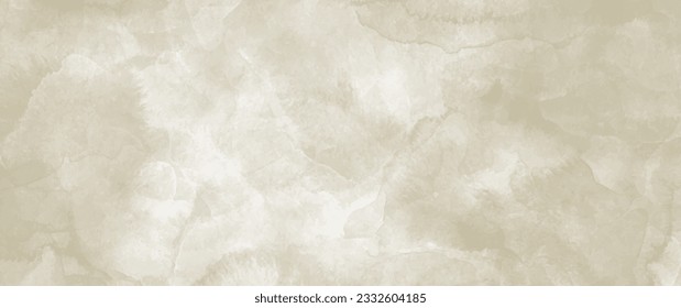 Vector watercolor art background. Old paper. Aged vintage watercolour texture for cover design, cards or banner. Pastel color illustration. Wall. Brushstrokes. Painted grunge template for design.	
