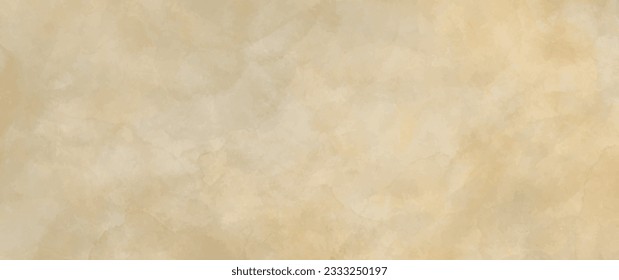 Vector watercolor art background. Old paper. Aged vintage watercolour texture for cover design, cards or banner. Pastel color illustration. Wall. Brushstrokes. Painted grunge template for design.