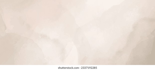 Vector watercolor art background. Old paper. Marble. Stone. Beige and pink watercolour texture for cards, flyers, poster, banner. Stucco. Wall. Brushstrokes and splashes. Painted template for design.	