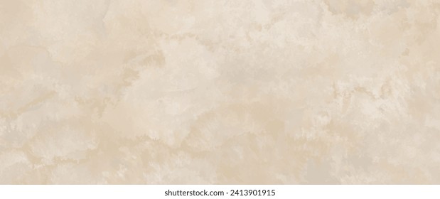 Vector watercolor art background. Old paper. Marble. Stone. Beige watercolour texture for cards, flyers, poster, banner. Stucco. Wall. Brushstrokes and splashes. Painted template for design.