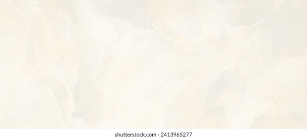 Vector watercolor art background. Old paper. Marble. Stone. Beige watercolor texture for cards, flyers, poster, banner. Stucco. Wall. Brushstrokes and splashes. Painted template for design.