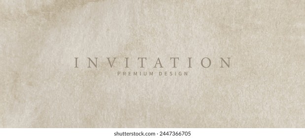Vector watercolor art background with old paper texture for design. Watercolor grunge illustration for cards, flyers, poster, banner. Wall. Tile. Painted template.