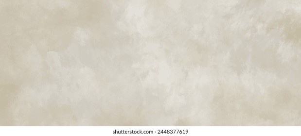 Vector watercolor art background with old paper. Hand drawn beige and grey abstract vector illustration for background. Template for design. Vintage grunge texture. Empty blank.