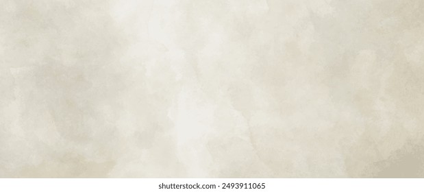 Vector watercolor art background. Old paper. Marble. Stone. Beige watercolor texture for cards, flyers, poster, banner. Stucco. Wall. Brushstrokes and splashes. Painted template for design.