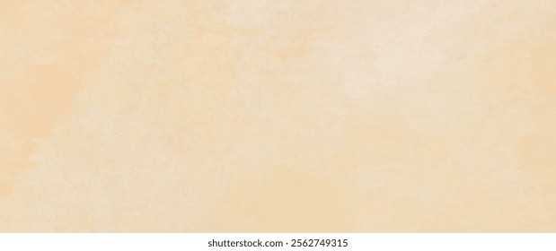 Vector watercolor art background. Old paper. Marble. Stone. Beige watercolor texture for cards, flyers, poster, banner. Stucco. Wall. Brushstrokes and splashes. Painted template for design.