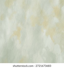 Fondo de arte de acuarela de Vector sobre papel viejo con textura vintage envejecida y pinceladas