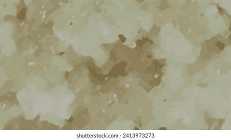 Fondo de la luz del arte de la acuarela vectorial. Papel viejo. Mármol. Piedra. Colores de agua beige color amarillo claro para tarjetas, volantes, afiches, pancartas. Stucco. Muro. Pinceles y salpicaduras. Plantilla pintada