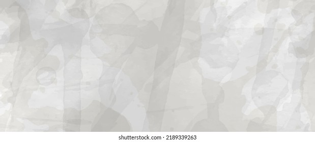 Vector watercolor art texture. Grey watercolour background for cards, flyer, poster, banner, cover design. Hand drawn marble. Stucco. Cement. Stone vector template for design.	