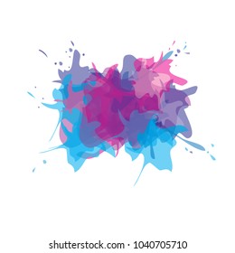 Vector watercolor background