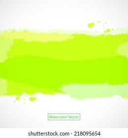 vector watercolor background