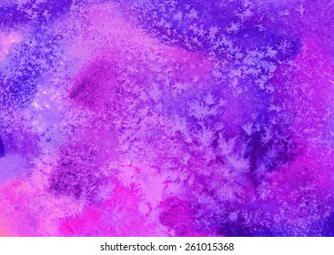 Vector watercolor background. Abstract art hand paint. Vector illustration.
