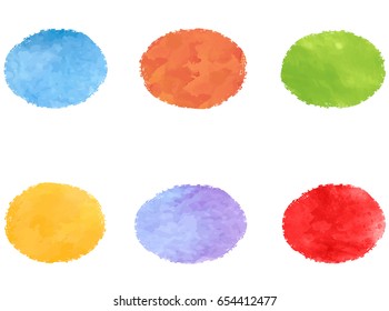 Vector watercolor background. Colorful abstract texture. Vector design elements. Vector watercolor splash. Creative background. Handmade unique