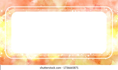 Fondo de las acuarelas vectoriales, elegantes y sencillas plantillas de tarjetas. Tarjetas con acuarela sobre fondo blanco para su diseño. Colores de color Pastel. Acuarela brillante, femenina, lindas lavadas, formas, salpicaduras.