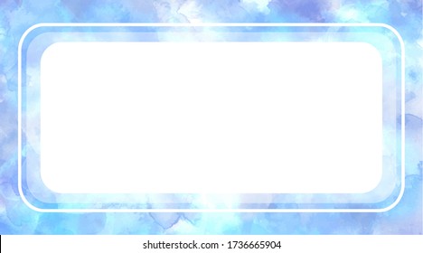 Vector watercolor background, elegant simple card templates. Cards with watercolor on white background for your design. Pastel color backdrops. Watercolor bright, feminine,cute washes,shapes,splashes.