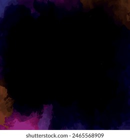Vector watercolor background. Gradient background.