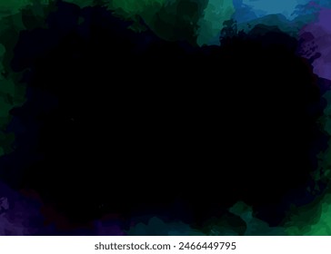 Vector watercolor background. Gradient background.