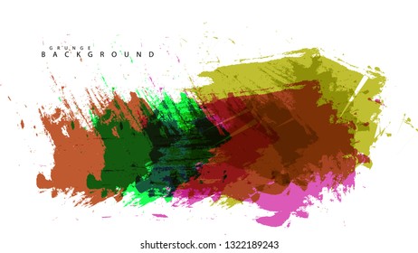 Vector watercolor background. Grunge background. watercolor splash in eps 10