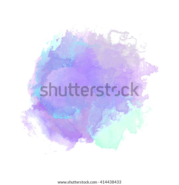 Vector Watercolor Background Isolated Watercolor Texture Stock Vector Royalty Free