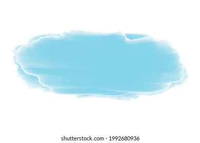 Vector watercolor background lite blue smear colors, stock illustration for design and decor, white background, banner, template, poster, card. Soft pink powder color watercolor background.
