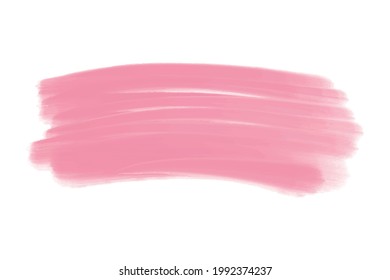 Color de fondo de la acuarela vectorial colores de desprestigio rosa, ilustración de material para diseño y decoración, fondo blanco, pancarta, plantilla, afiche, tarjeta. Color de la acuarela del color del polvo rosa suave.