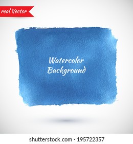 Vector watercolor background. Presentation background. True Vector