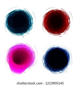 Vector watercolor background. Real watercolor texture. Watercolor splashes and dots texture. Artistic hand drawn background.