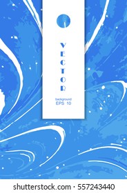 Vector watercolor background set for textures and backgrounds. Composition for scrapbooking. Set of colorful watercolor abstract hand drawn backgrounds