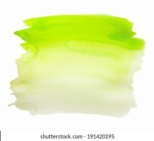 Vector watercolor background for textures and backgrounds. Abstract watercolor background. Hand drawn watercolor backdrop on wet paper. Vector illustration. 