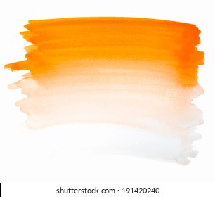 Vector watercolor background for textures and backgrounds. Abstract watercolor background. Hand drawn watercolor backdrop on wet paper. Vector illustration. 