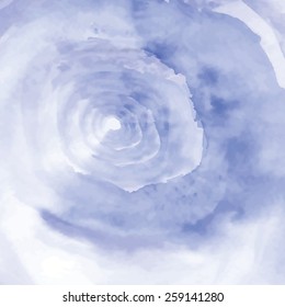 Vector Watercolor Background with twister.
