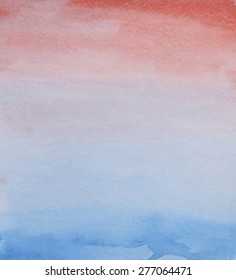 Vector Watercolor Background Wash