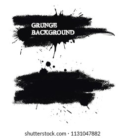 Vector Watercolor Banners.Grunge Design Elements.