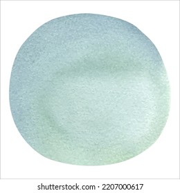 Vector of watercolor blue background , hand-drawn watercolor liquid spot. Abstract aquamarine spots, drop of an element for design, illustration, wallpaper, postcards