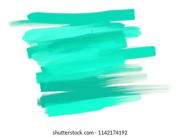 Vector Watercolor Brush Stroke Background.