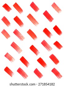 Vector watercolor brush strokes pattern. Hand drawn. Eps 10.