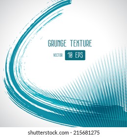 Vector Watercolor design elements. Grunge texture for your design with space for text. Abstract artistic Background with watercolor blots. Colorful vector ink watercolor grunge paint. 10 EPS