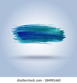 vector watercolor design template 
