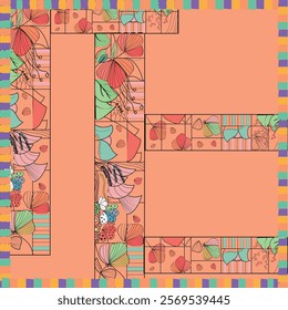 Vector watercolor flower continuous, seamless watercolor flower, floral pattern, flowing repeat pattern, pink and red floral for textile, fashion, fabric, scarf, pattern. 