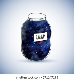 568 Galaxy in a jar Images, Stock Photos & Vectors | Shutterstock