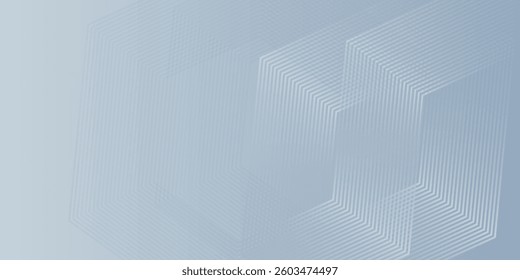 Vector watercolor hexagon line background art. modern futuristic