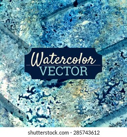 Vector watercolor imitation marble texture