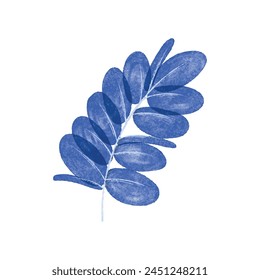 Vektorgrafik Aquarell hinterlassen Design auf weißem Hintergrund.