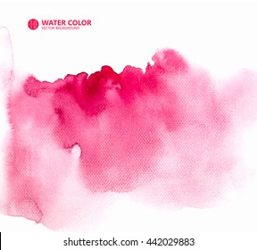Vector watercolor painting background.