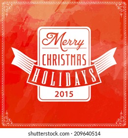 vector watercolor scene handy for any project where a platter of color makes the difference with christmas 2015 template for your design christmas trading reduction postcard holiday winter conceptual