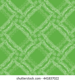 Vector watercolor seamless check pattern. Allover pattern with ink grunge grid. Hand drawn seamless pattern. Background with ethnic tartan.